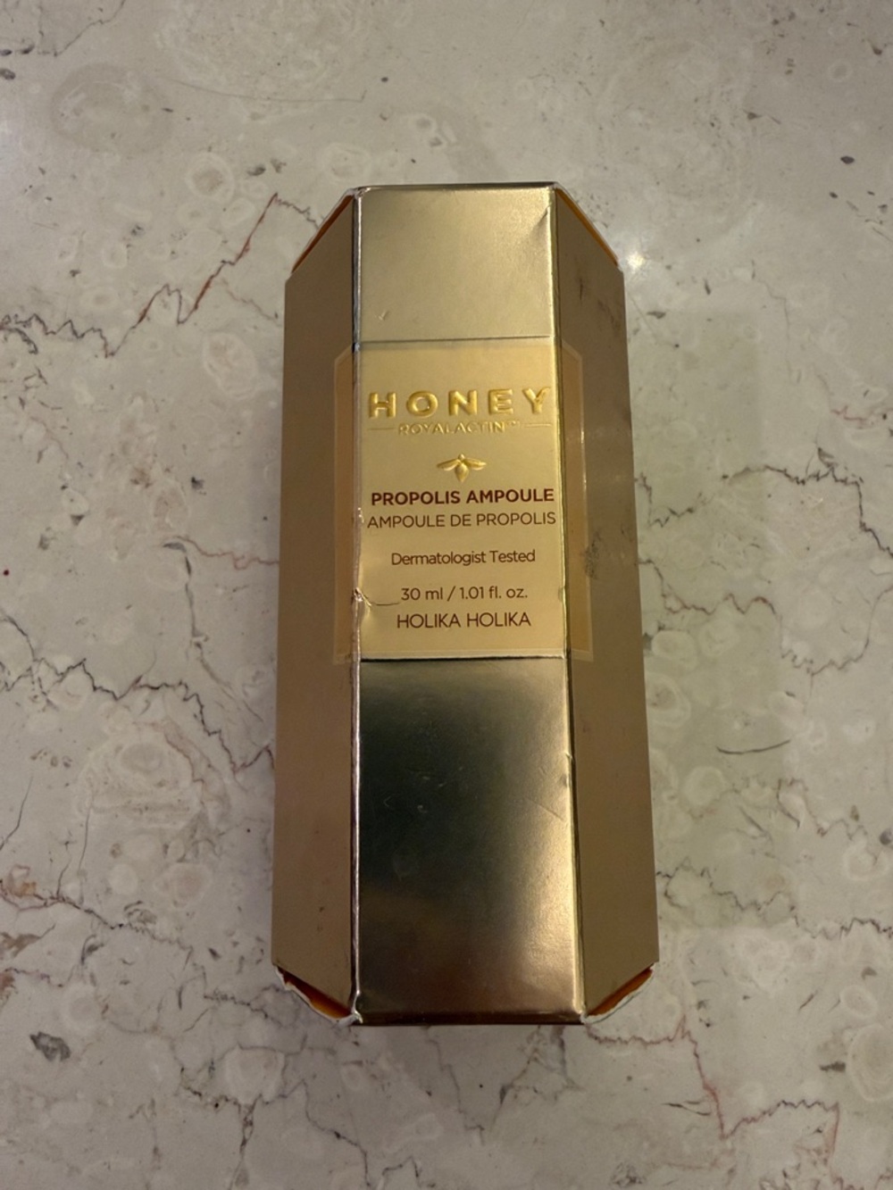 Holika Holika Honey Propolis Ampoule - Gold Nourishing Serum